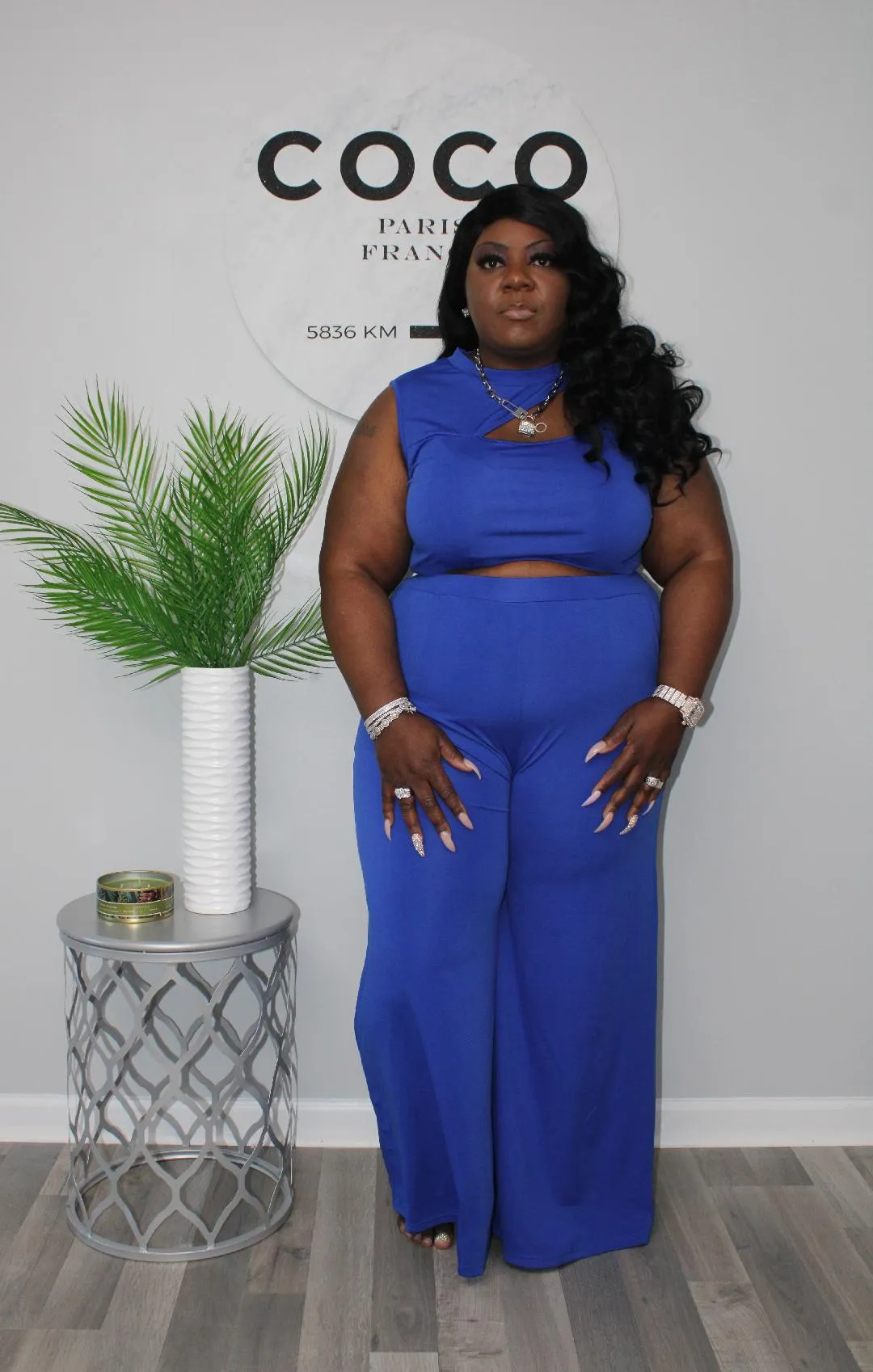 Jacki  Crop Pant Set
