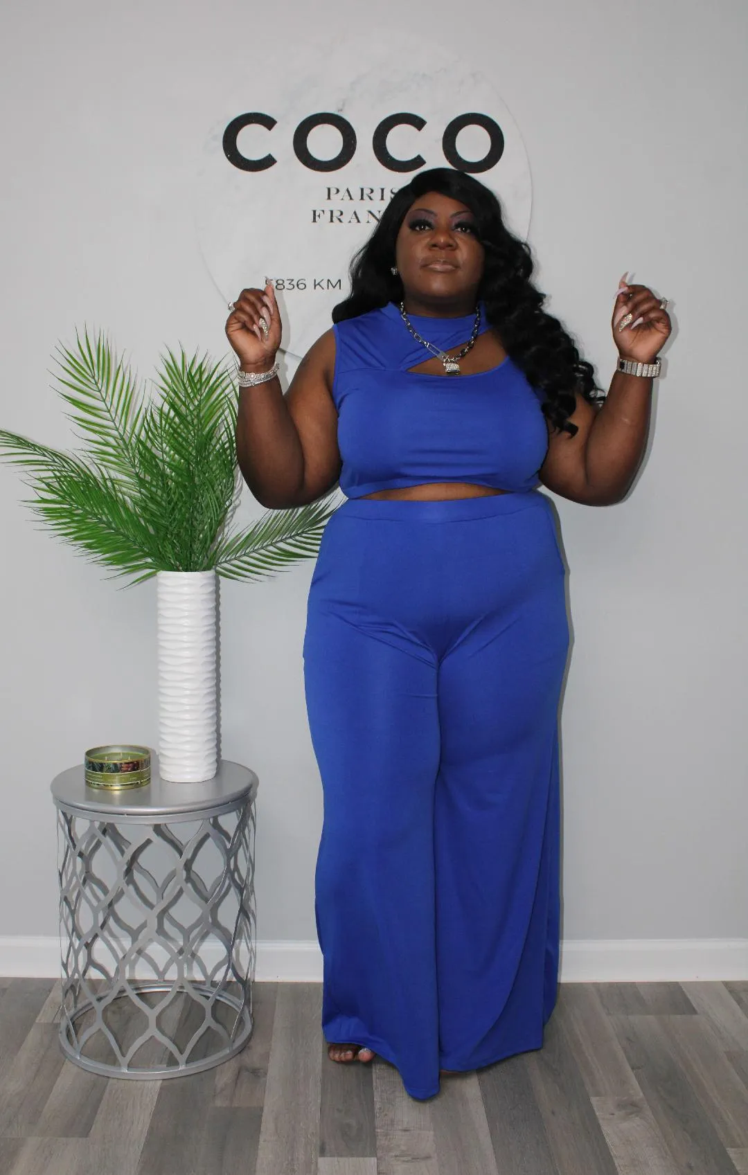 Jacki  Crop Pant Set