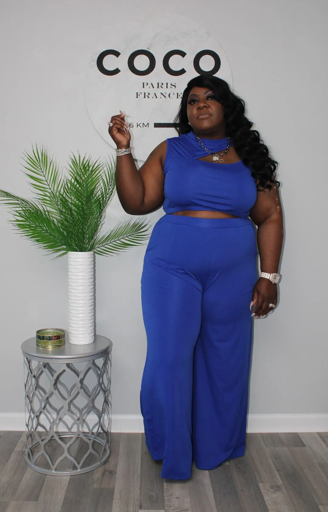 Jacki  Crop Pant Set