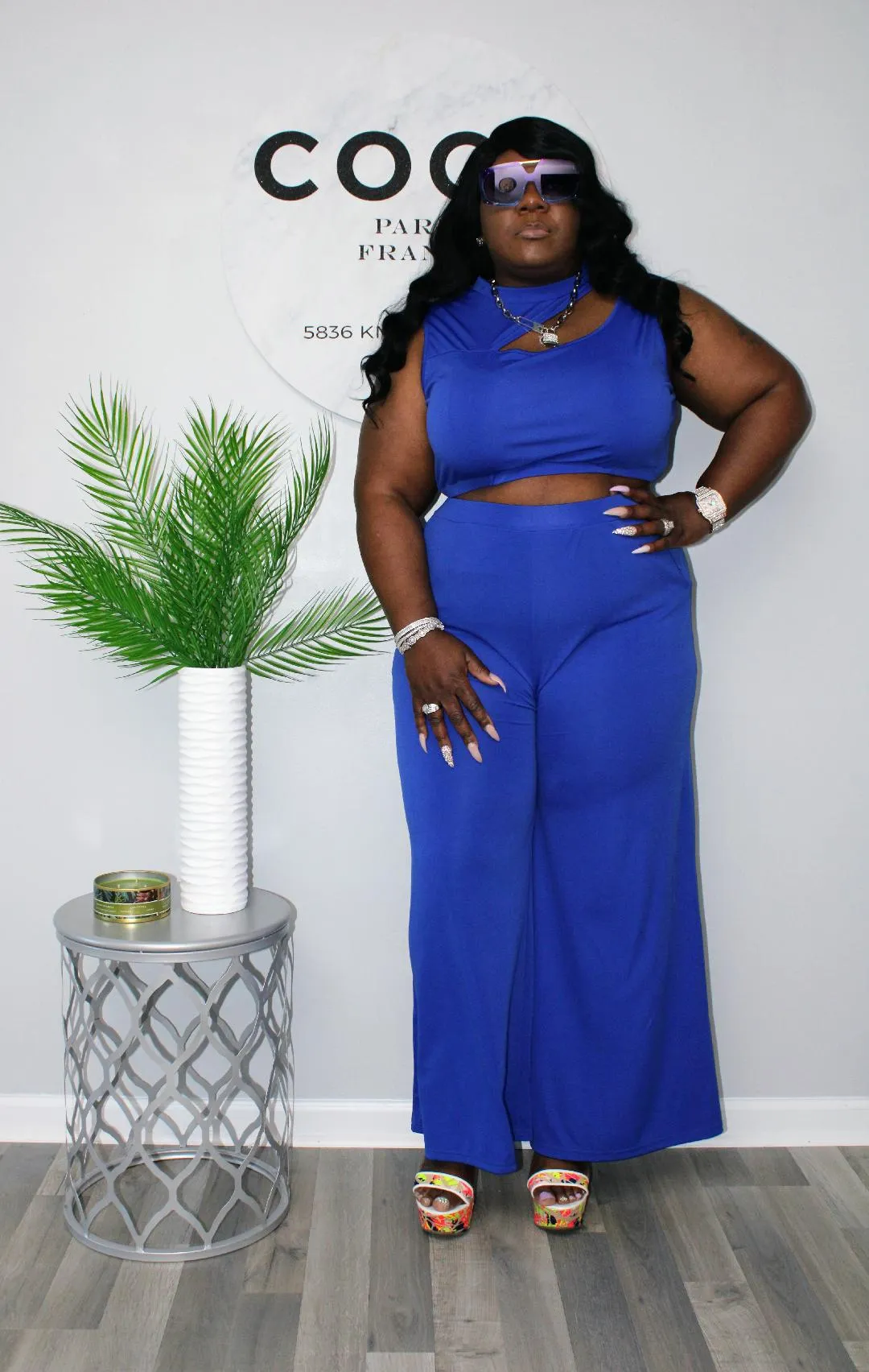 Jacki  Crop Pant Set