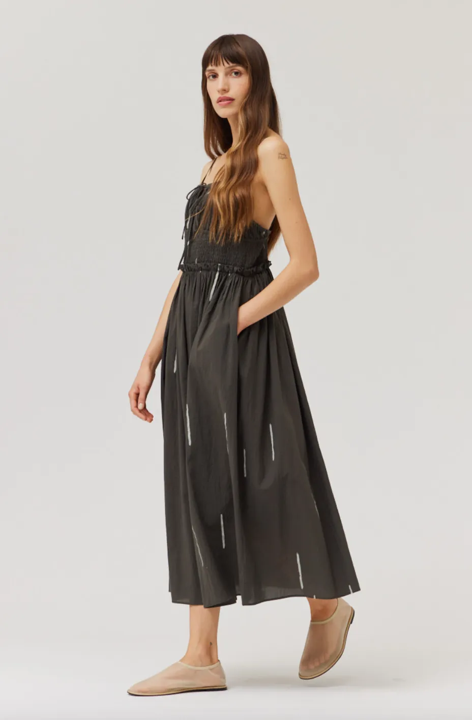 Jackie Dress -- Kombu