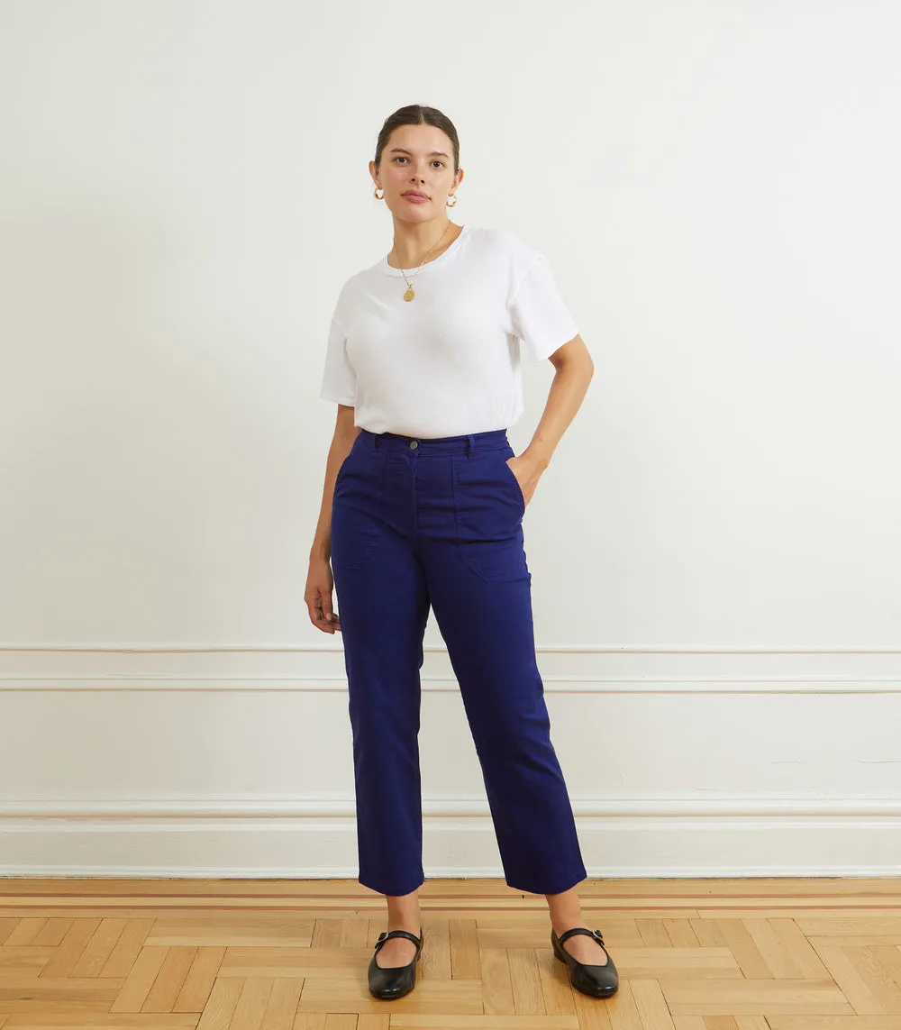 James Straight Leg Work Pants in Espresso