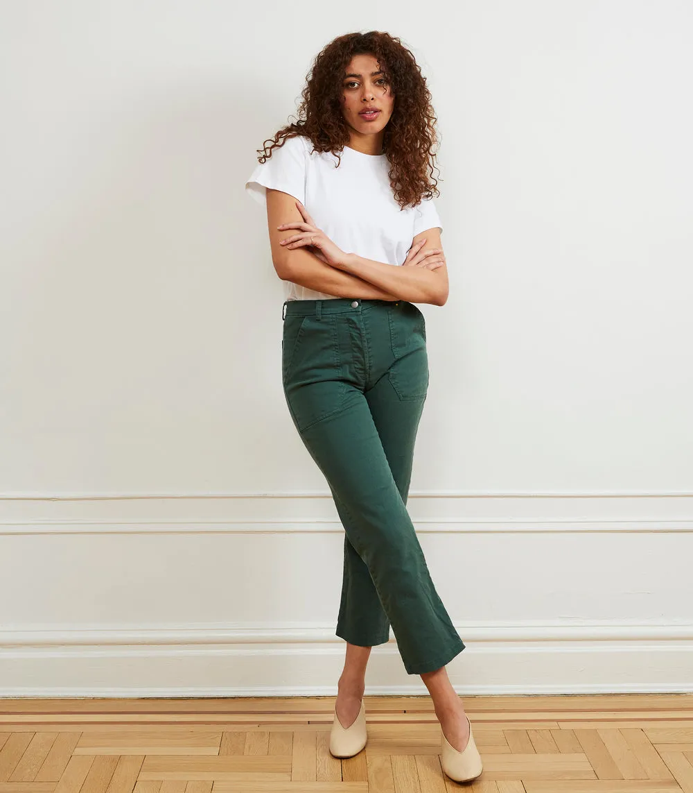 James Straight Leg Work Pants in Espresso
