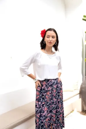 Janice Top - Natural White
