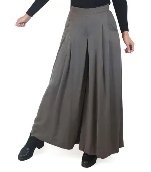 Jolet neutral grey wide leg pants with pockets size 8