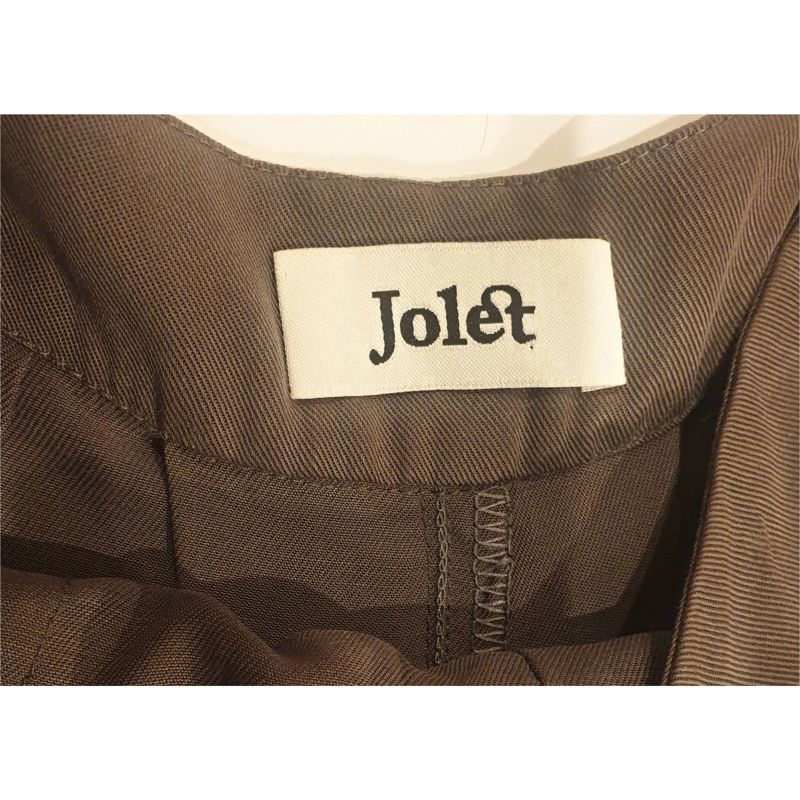 Jolet neutral grey wide leg pants with pockets size 8