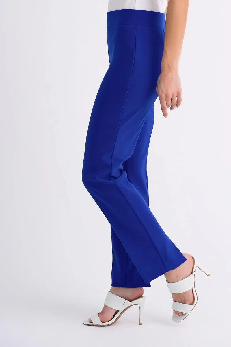Joseph Ribkoff Back Slit Straight Leg Pull On Pants 143105 VIP