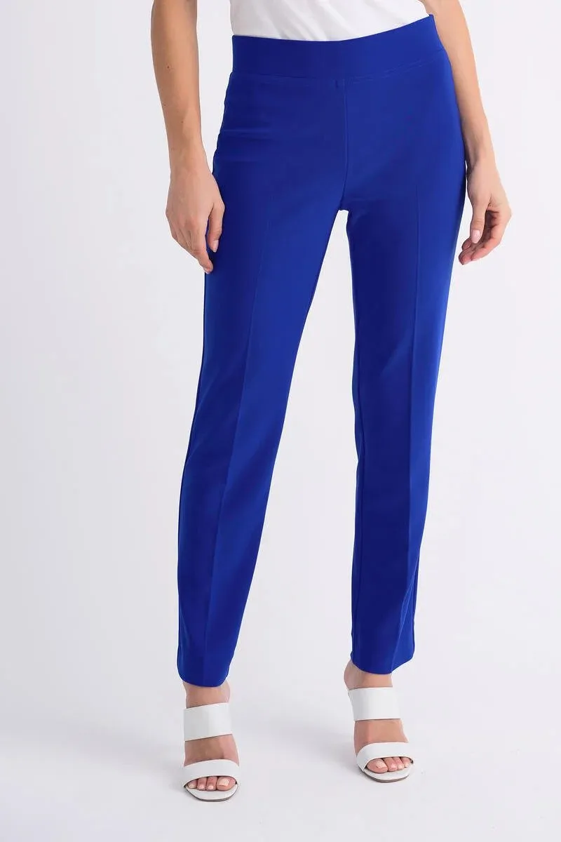 Joseph Ribkoff Back Slit Straight Leg Pull On Pants 143105 VIP