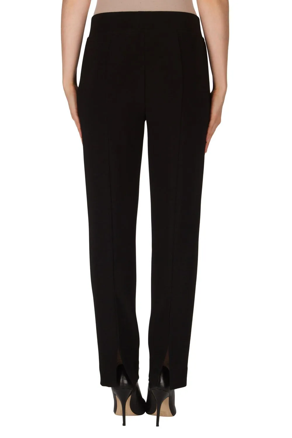 Joseph Ribkoff Back Slit Straight Leg Pull On Pants 143105 VIP