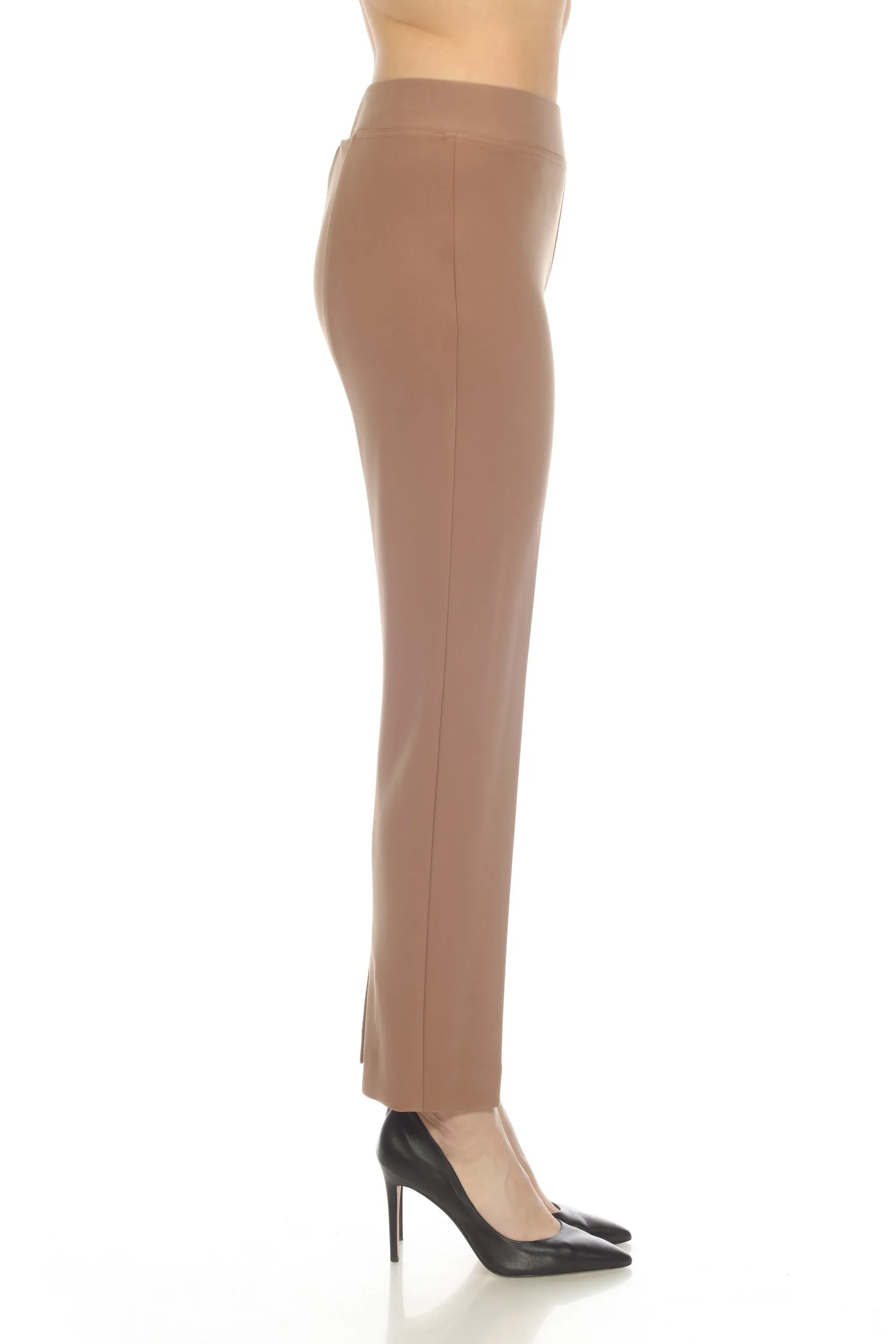 Joseph Ribkoff Back Slit Straight Leg Pull On Pants 143105 VIP