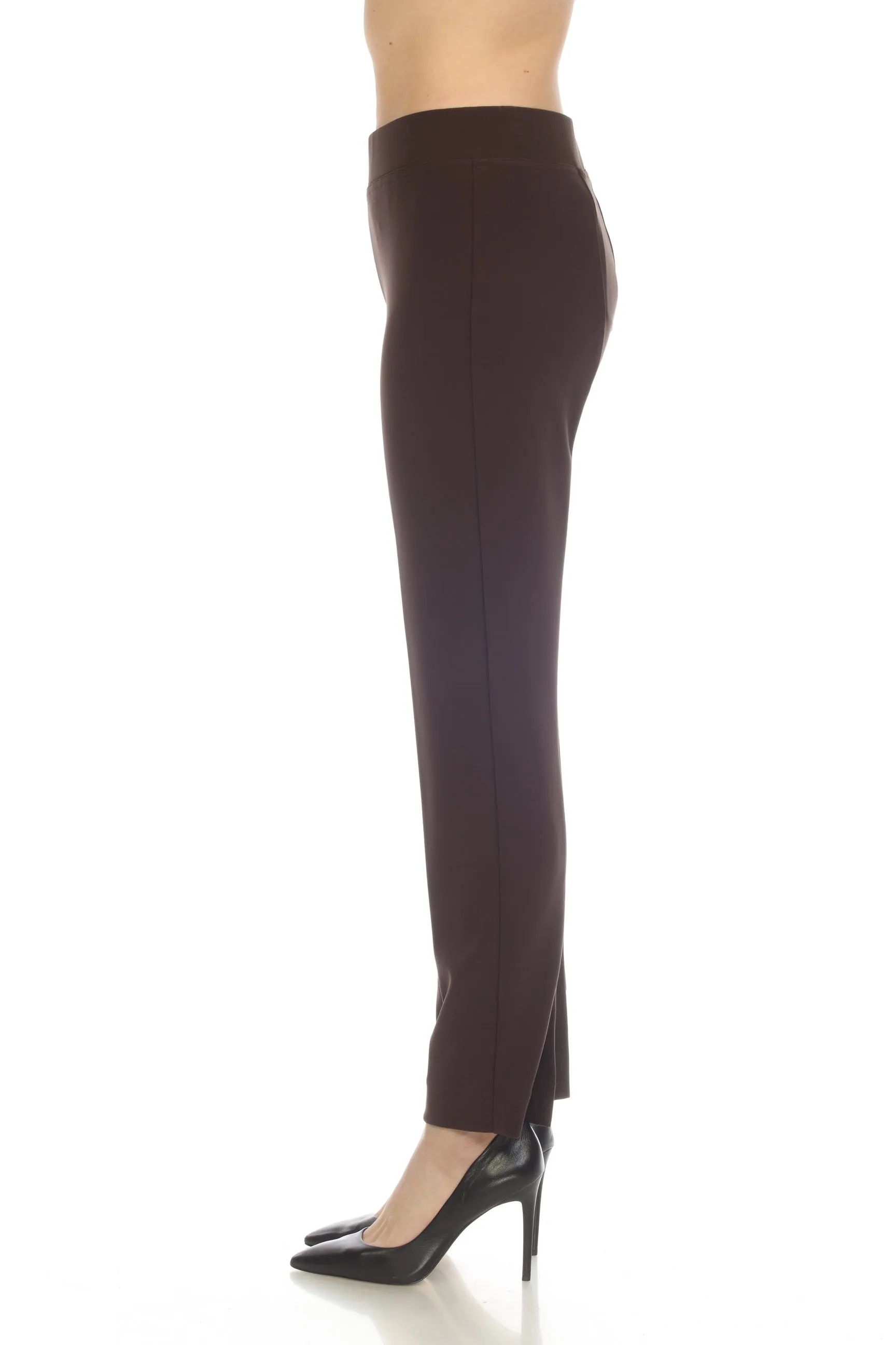 Joseph Ribkoff Back Slit Straight Leg Pull On Pants 143105 VIP