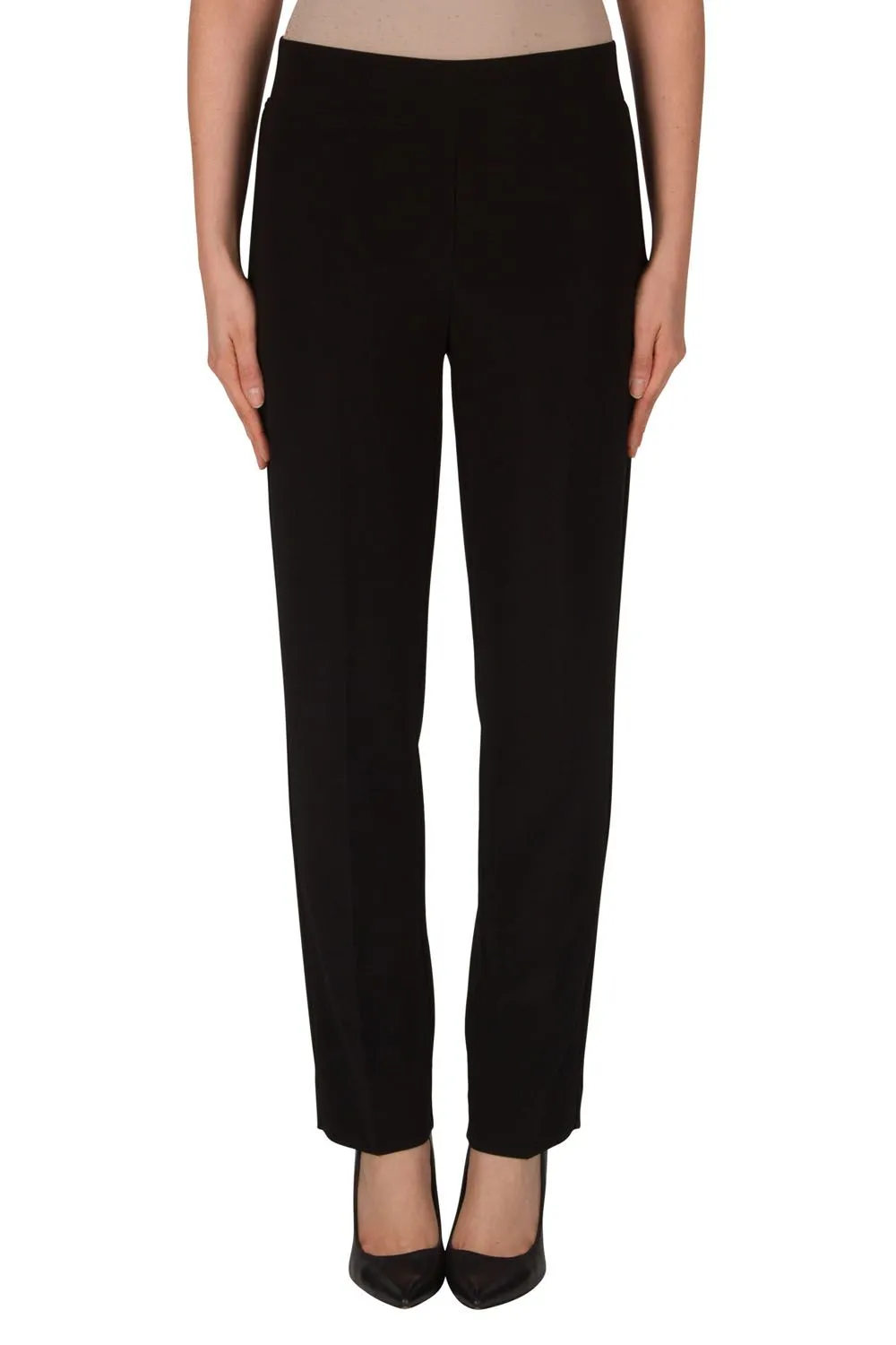 Joseph Ribkoff Back Slit Straight Leg Pull On Pants 143105 VIP