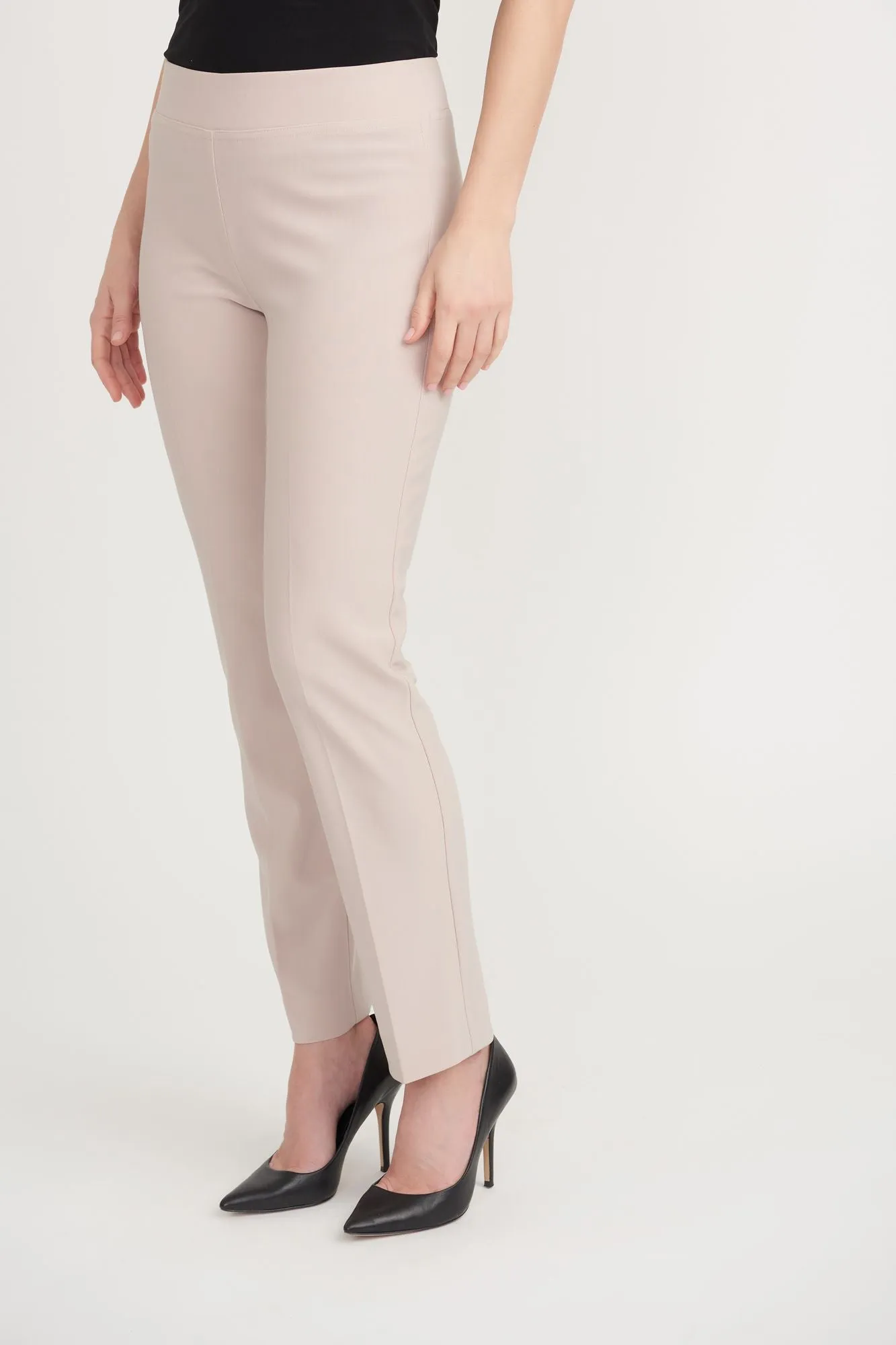 Joseph Ribkoff Back Slit Straight Leg Pull On Pants 143105 VIP