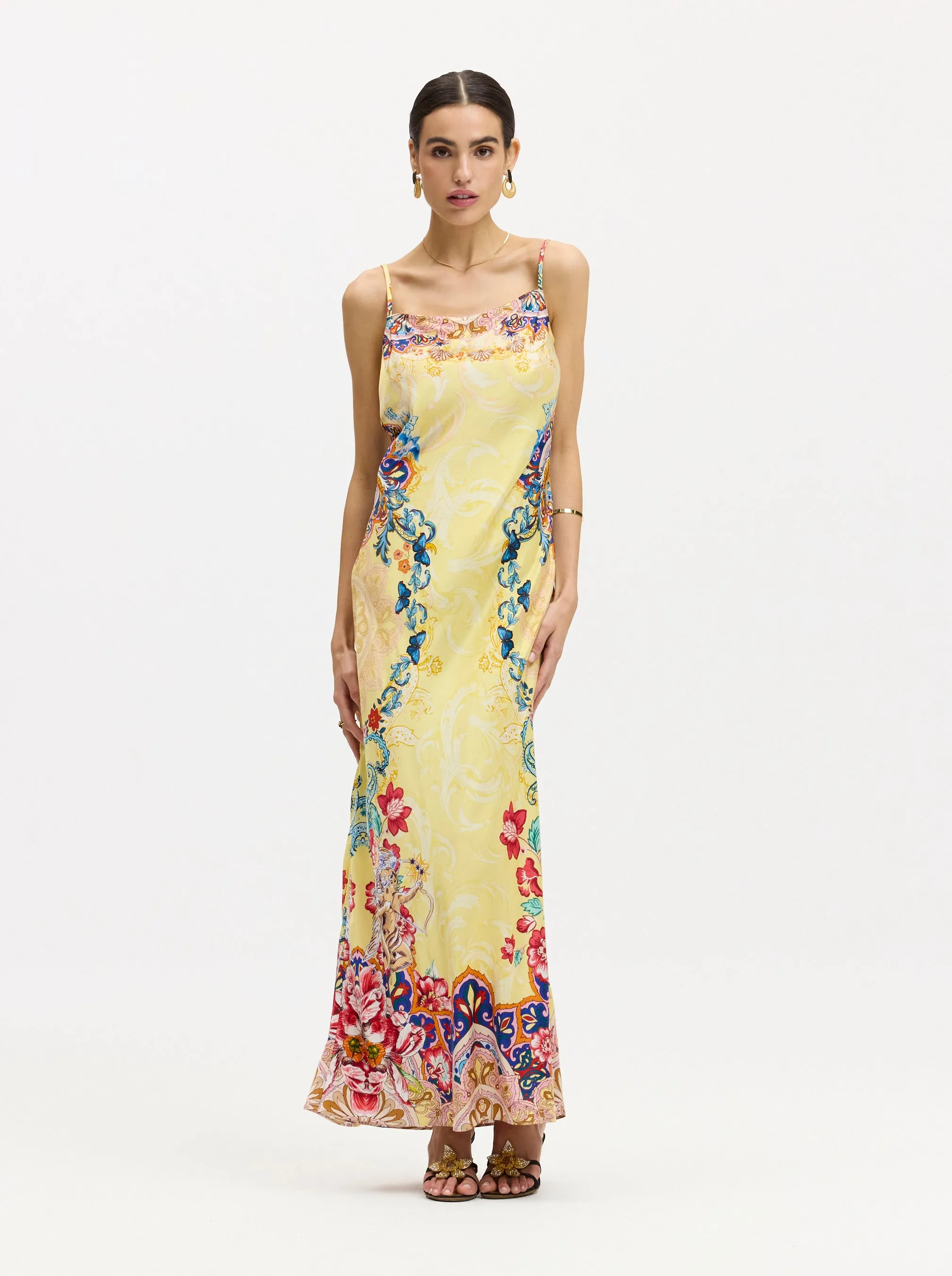 KAIA SPAGHITTI STRAP DRESS