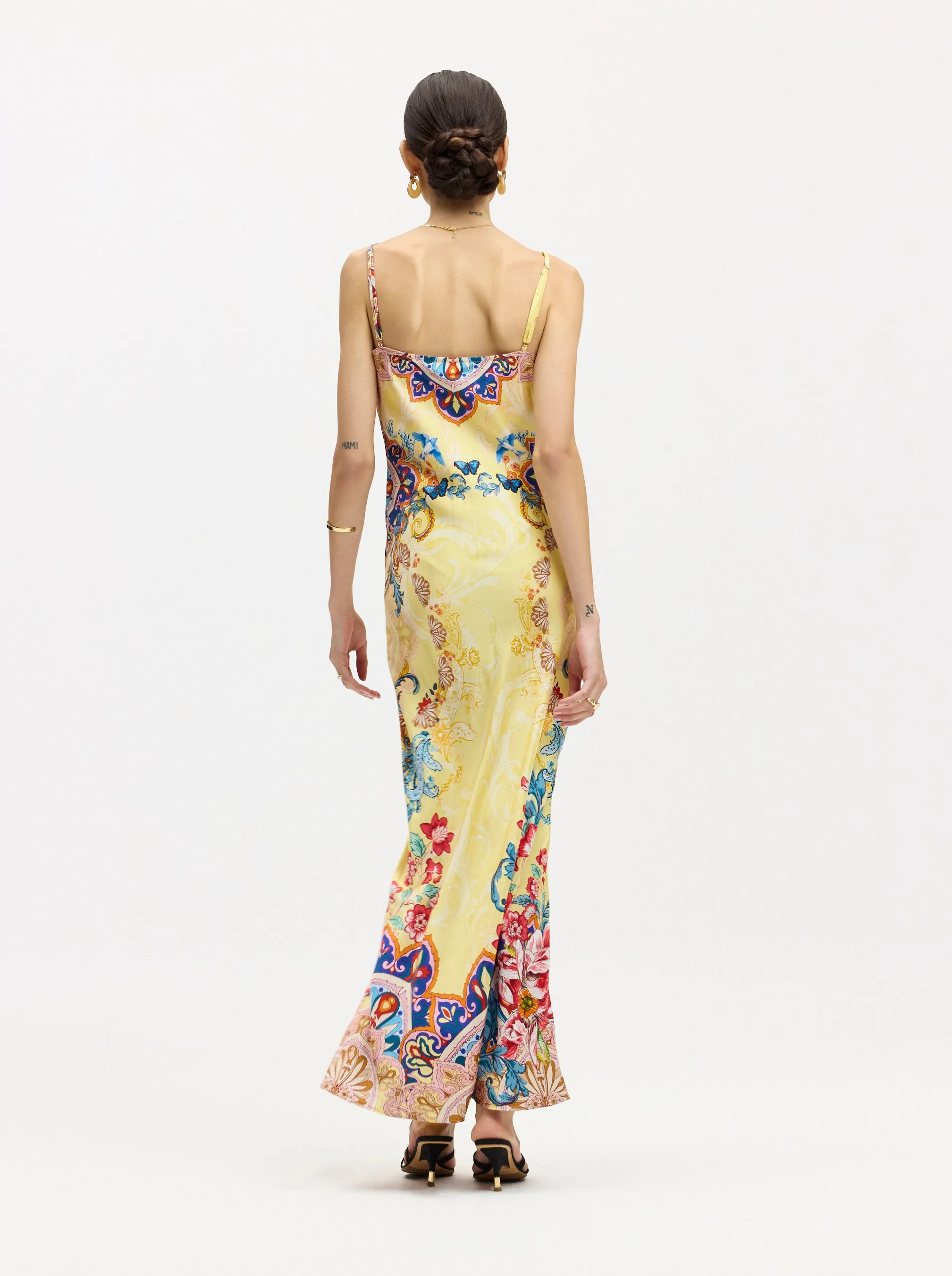 KAIA SPAGHITTI STRAP DRESS
