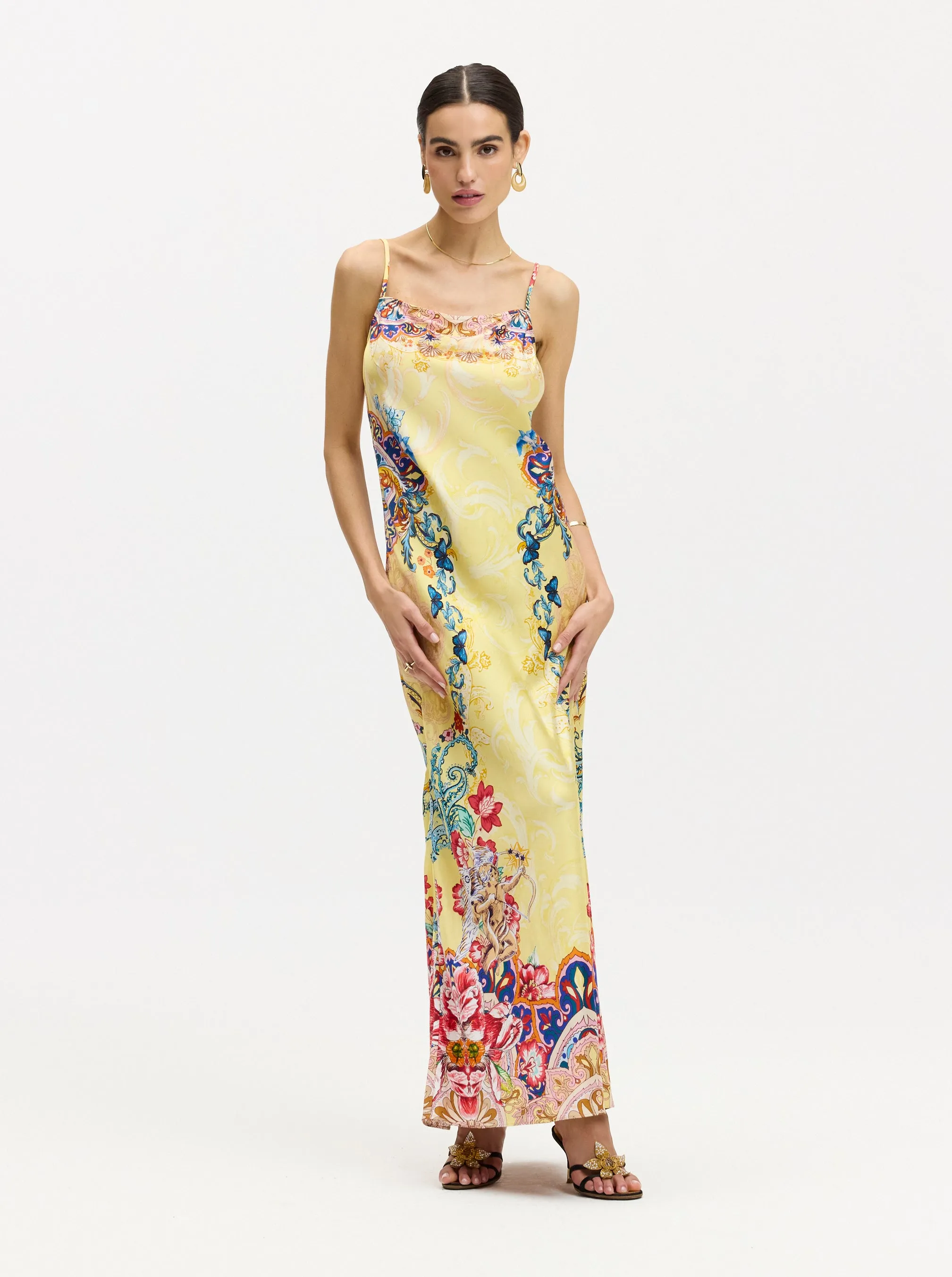 KAIA SPAGHITTI STRAP DRESS