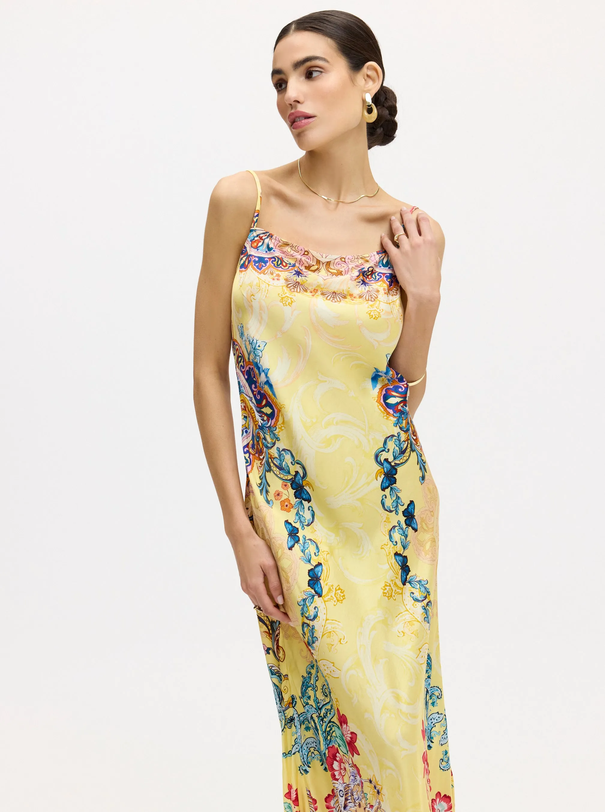 KAIA SPAGHITTI STRAP DRESS