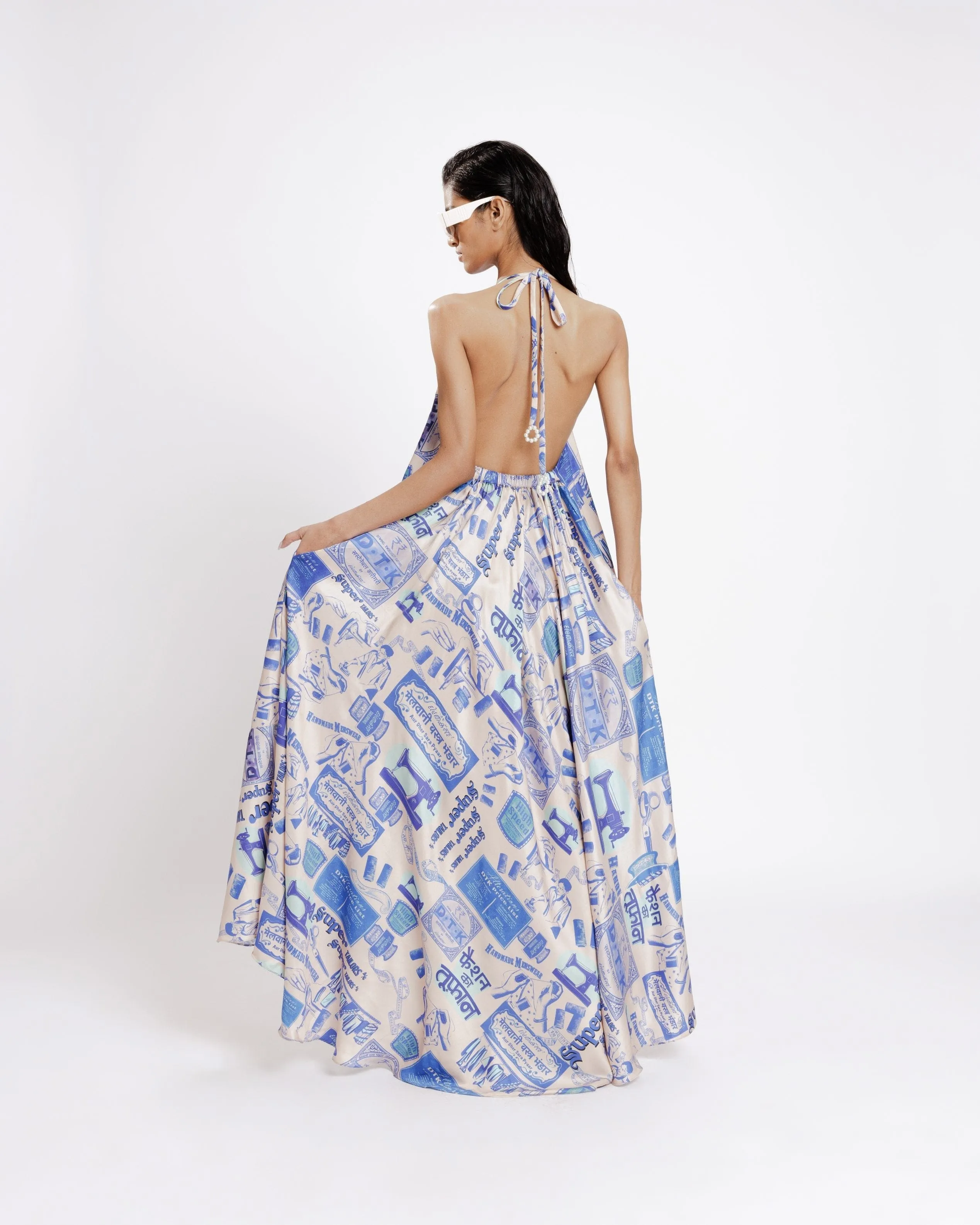 Karkhana Halter Slip Dress