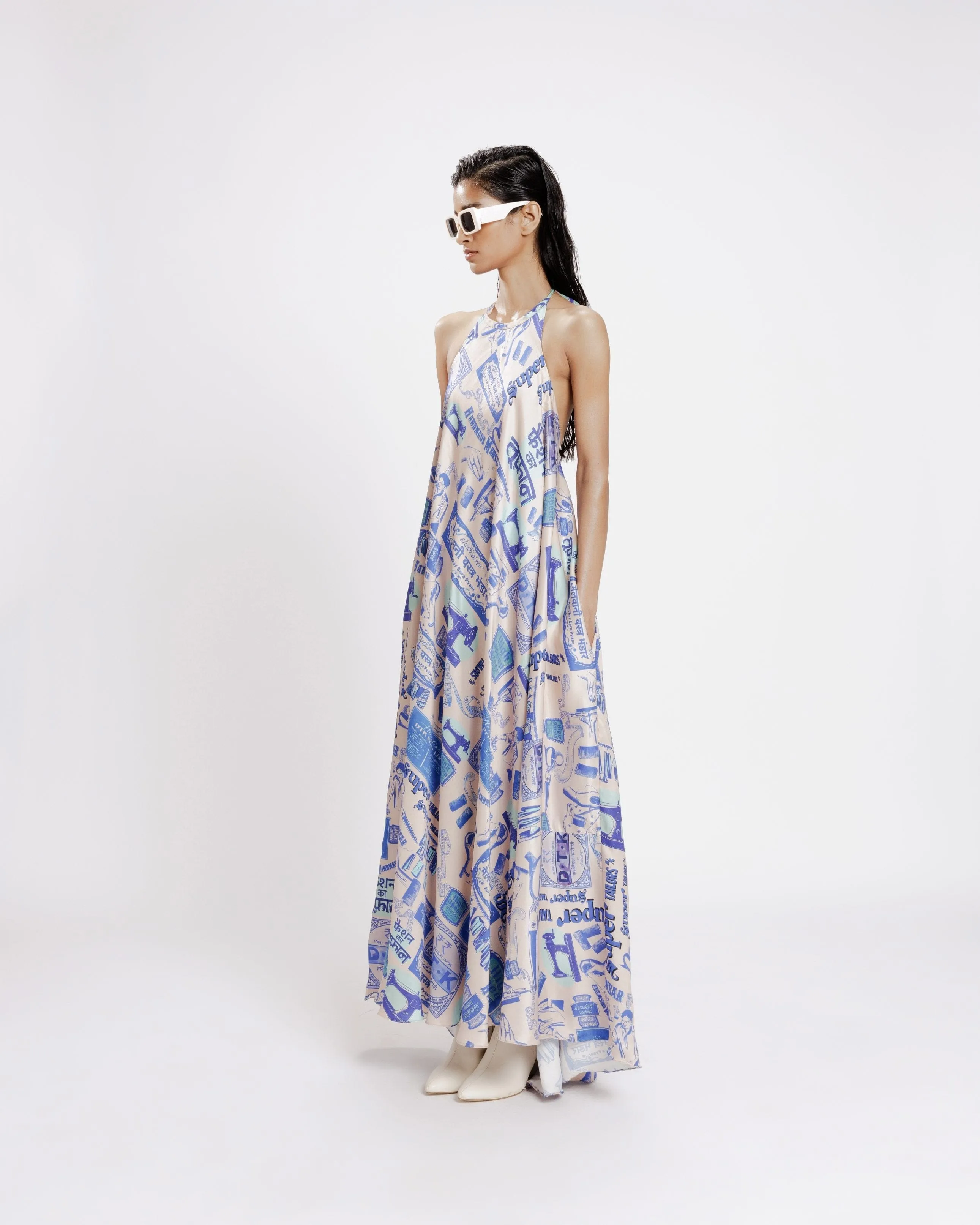 Karkhana Halter Slip Dress