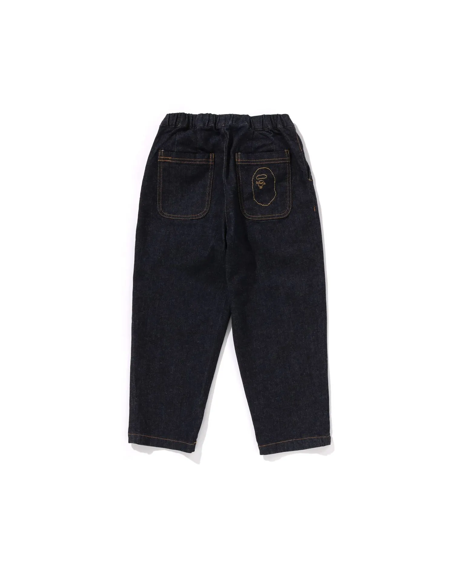 Kids BAPE Logo 10 Oz Stretch Denim Pants