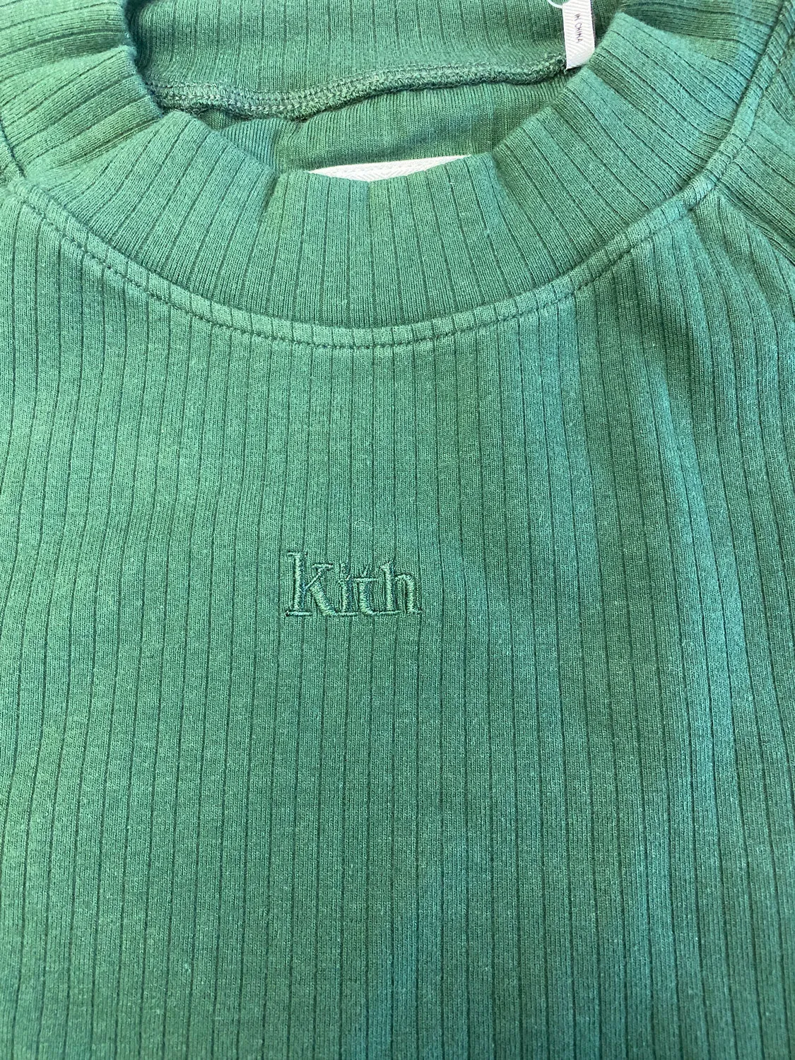 KITH Women's Ellison Cropped Mock Neck Top KHW2064 NWT