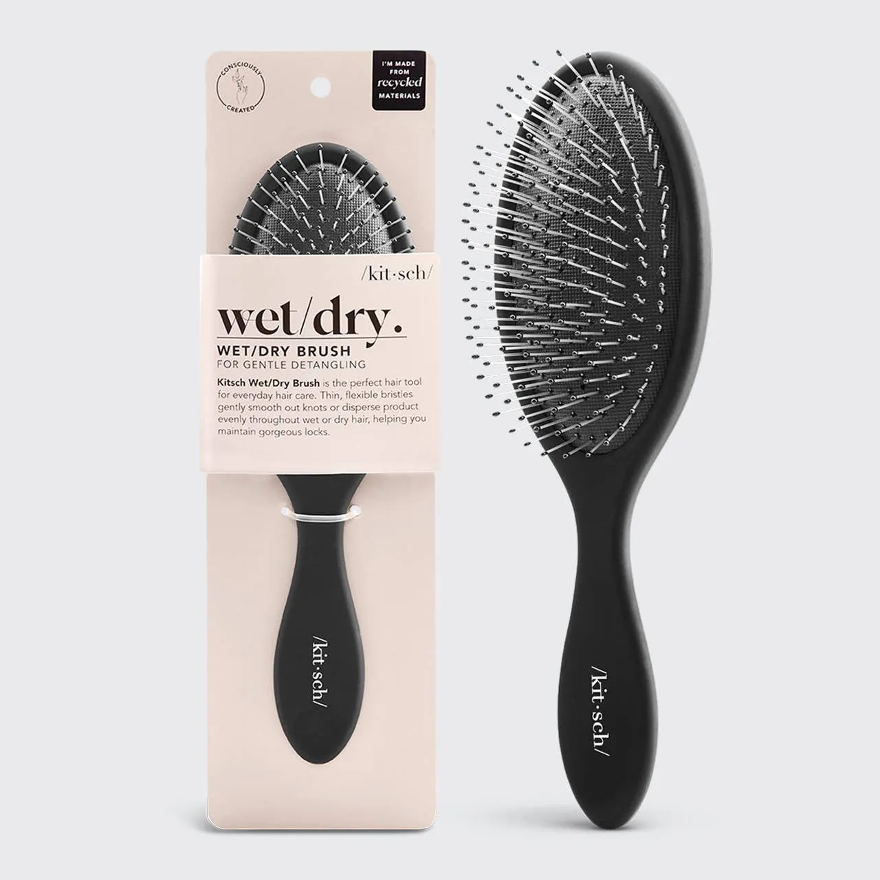KITSCH Wet/Dry Brush in Recycled Plastic