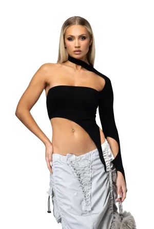KIVA TOP - BLACK