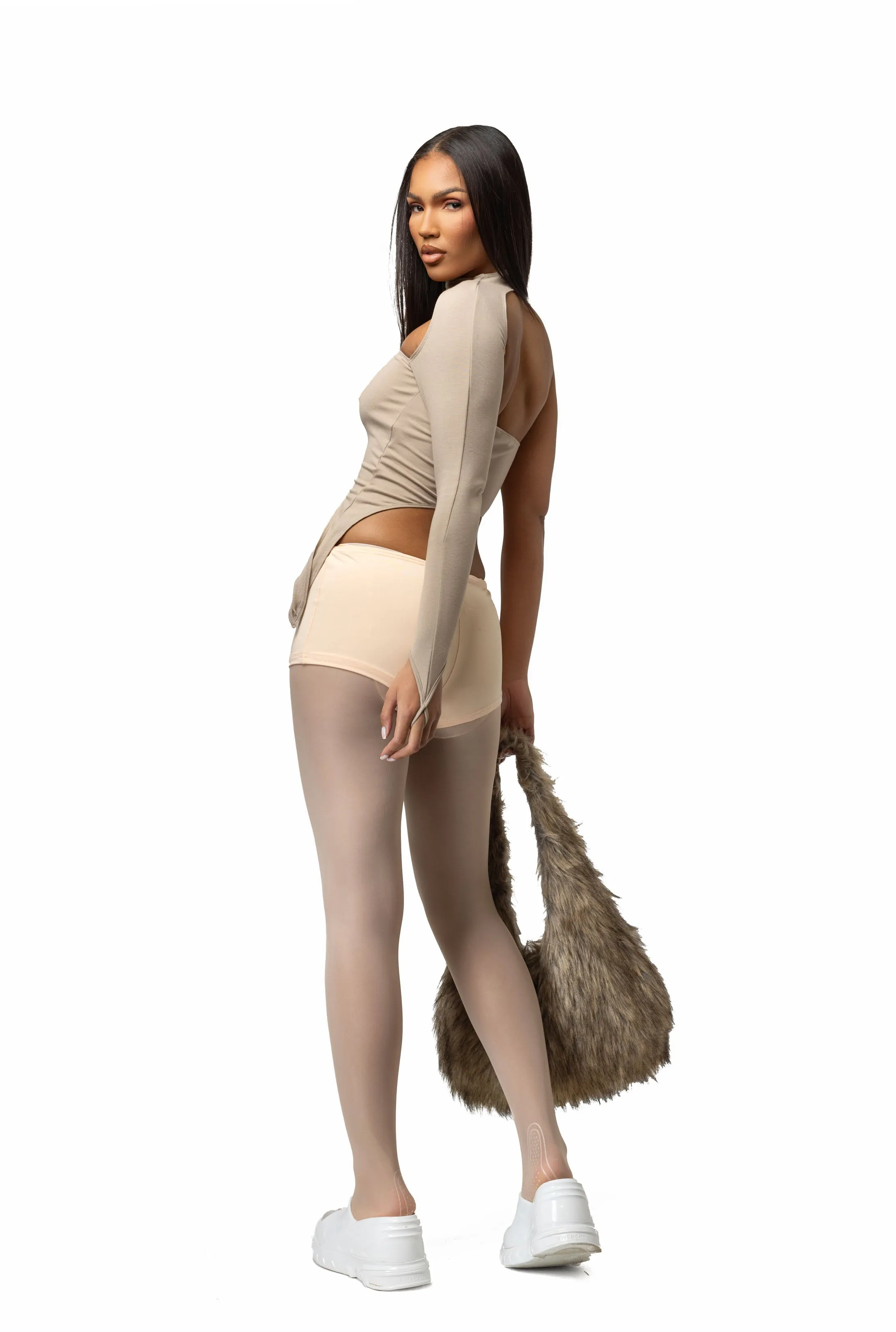 KIVA TOP- NUDE