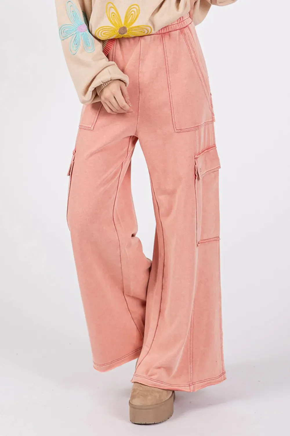Knit Wide Leg Pants