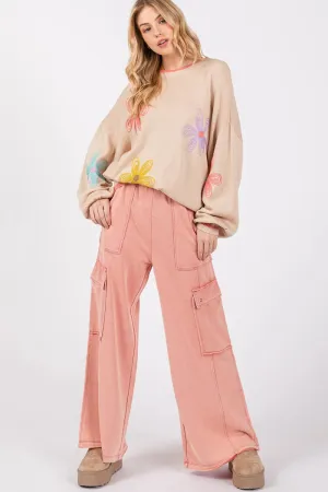 Knit Wide Leg Pants
