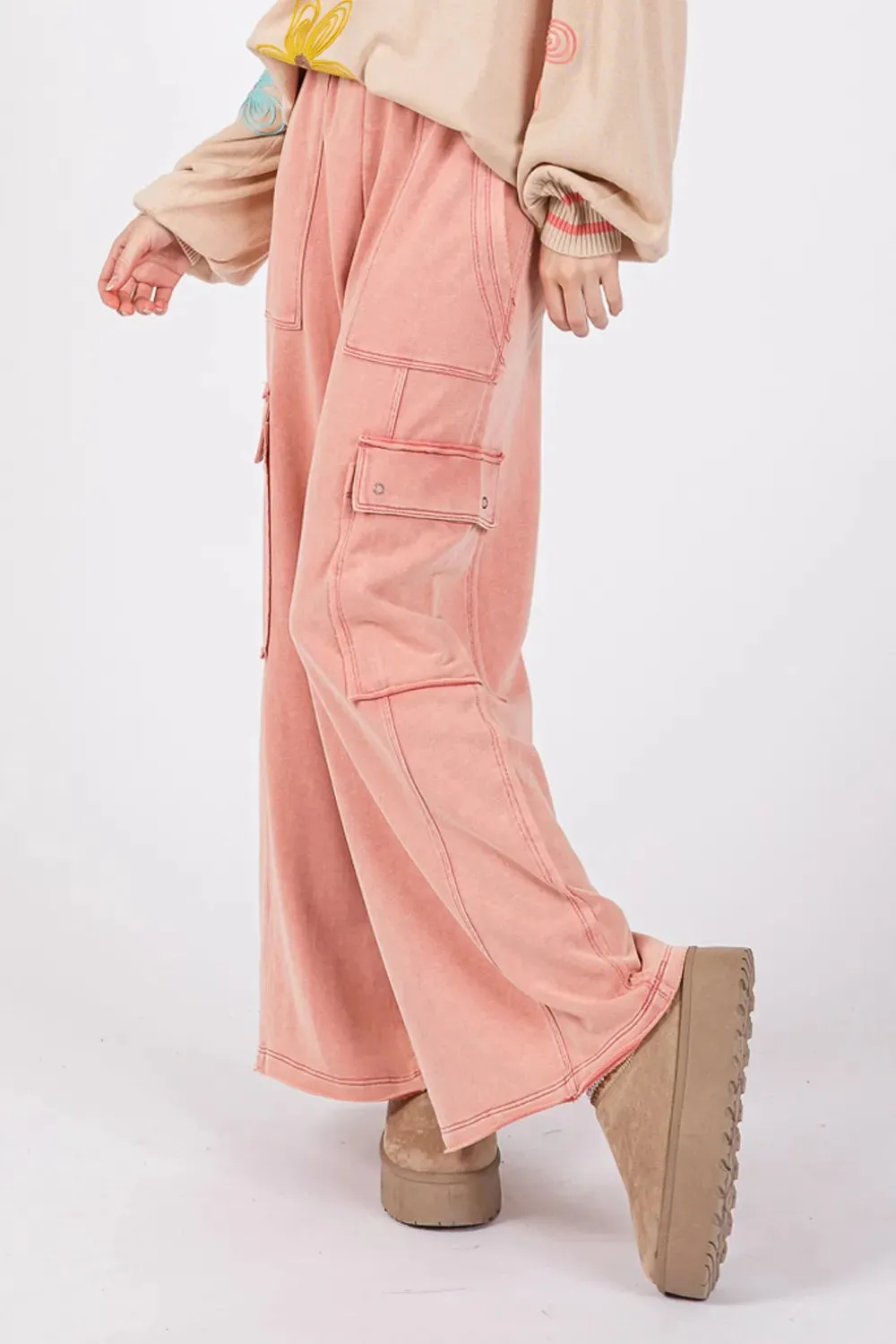 Knit Wide Leg Pants