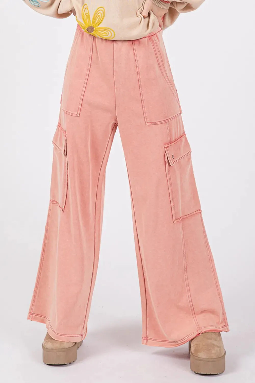 Knit Wide Leg Pants