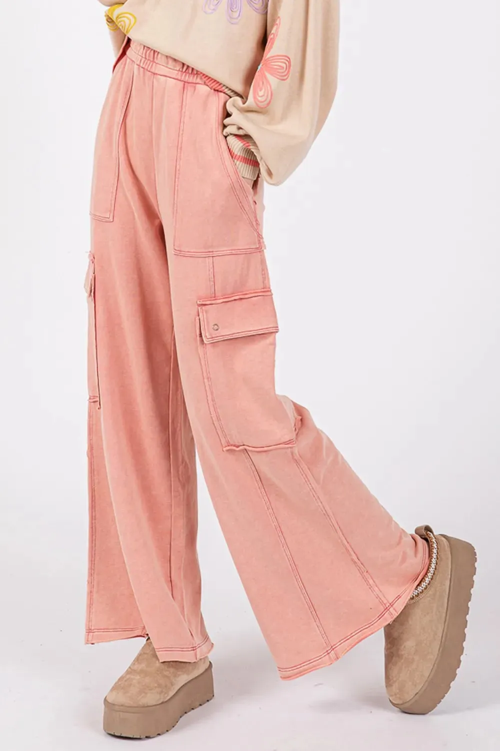Knit Wide Leg Pants