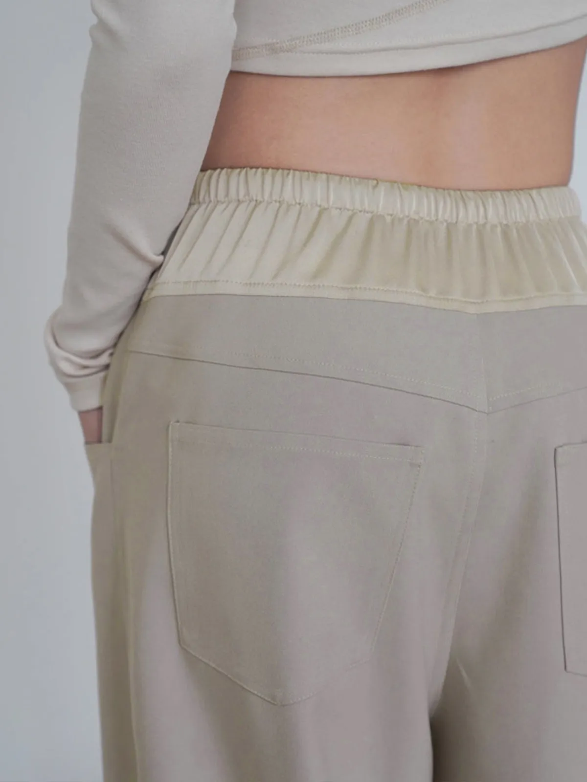 Knotted Wide Leg Pants