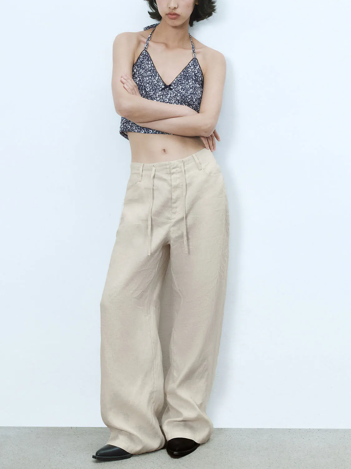Lace Cropped Tank Tops
