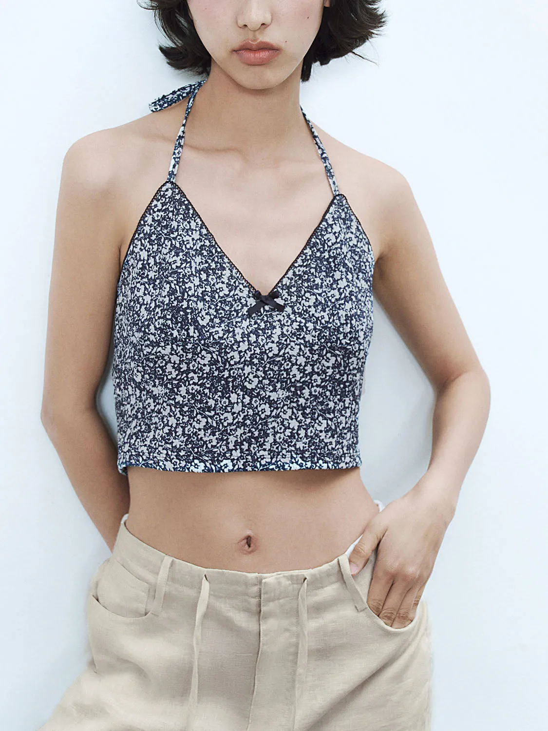 Lace Cropped Tank Tops
