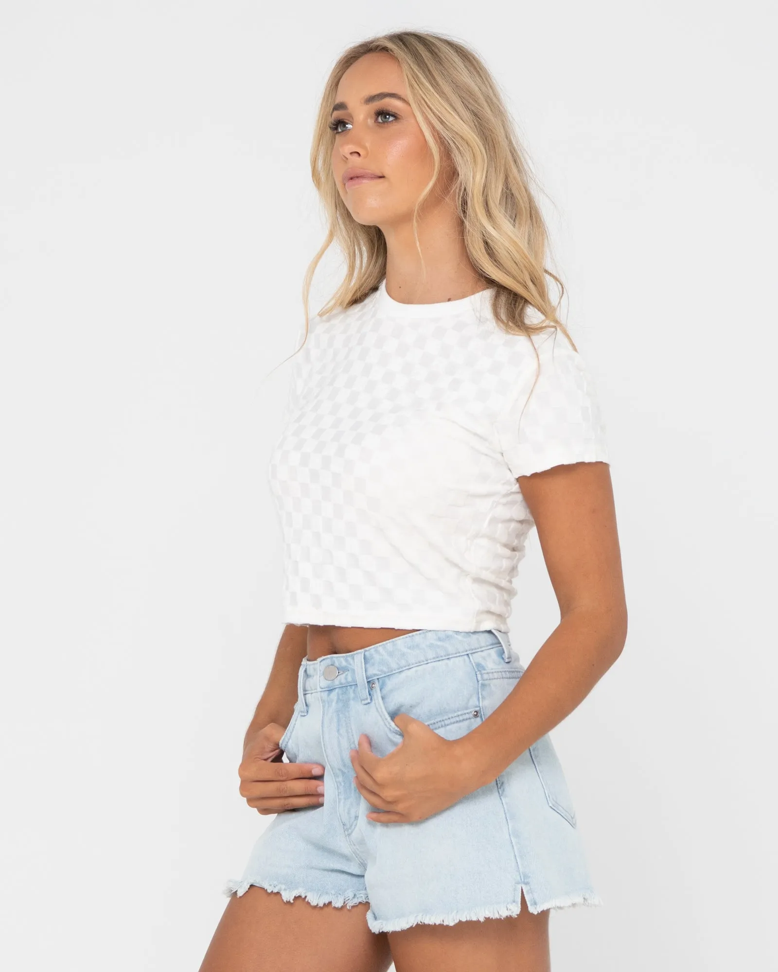 LARA SHORT SLEEVE BABY TEE