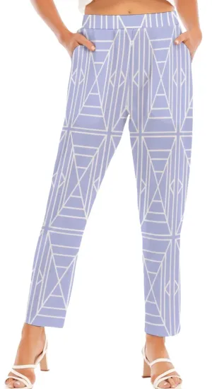 Lavender Straight Leg Pants