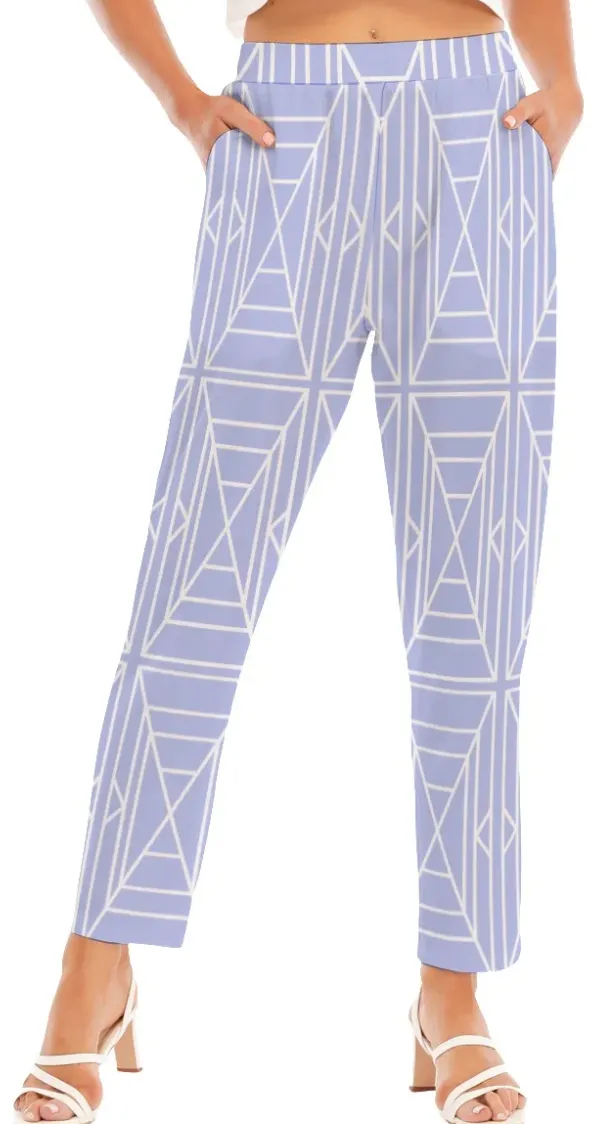 Lavender Straight Leg Pants