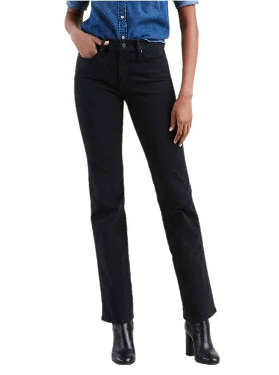 Levi's - 314 Shaping Straight Jeans - New Ultra Black