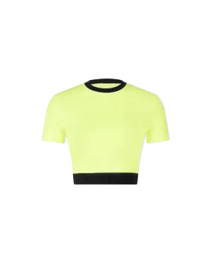 Logo Band Cropped T-Shirt
