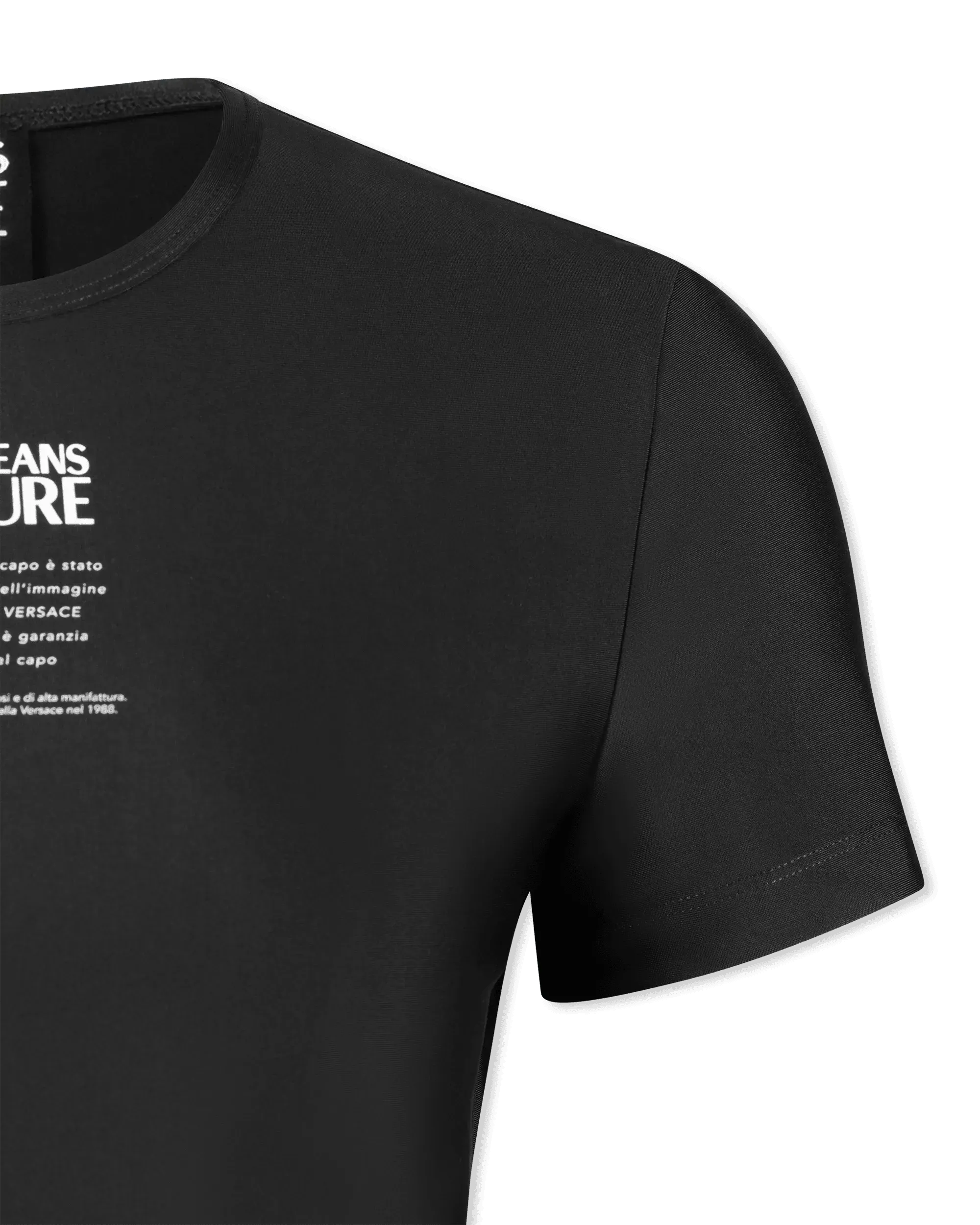 Logo Print Cropped T-Shirt