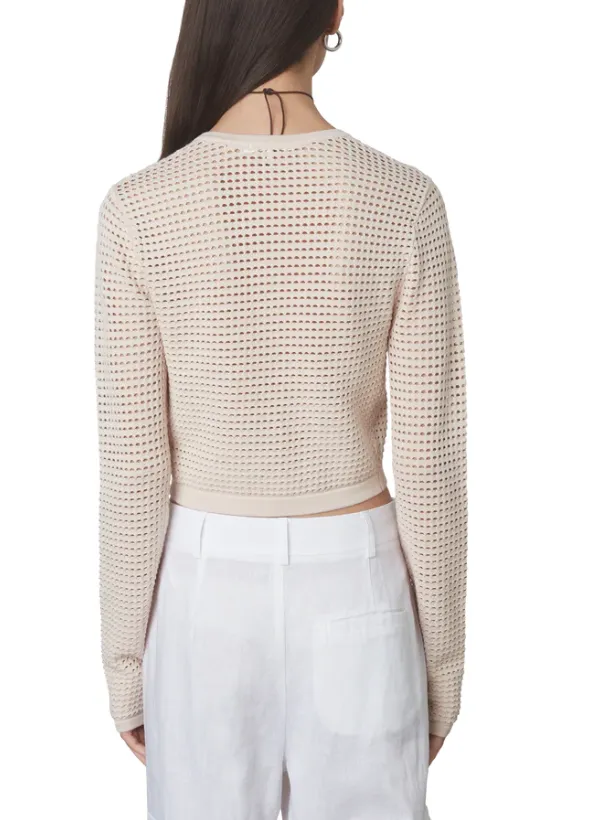 Long Sleeve Knit Cropped Cardigan