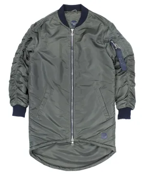 Longline Bomber Jacket
