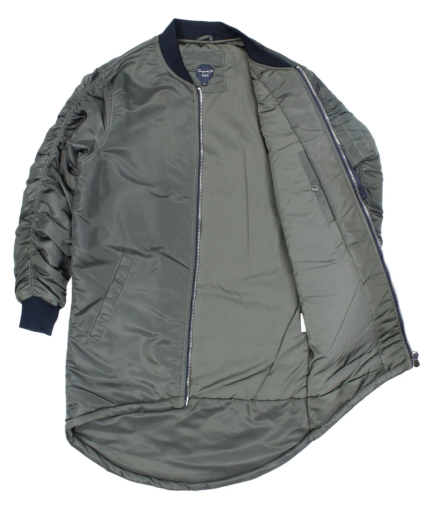 Longline Bomber Jacket