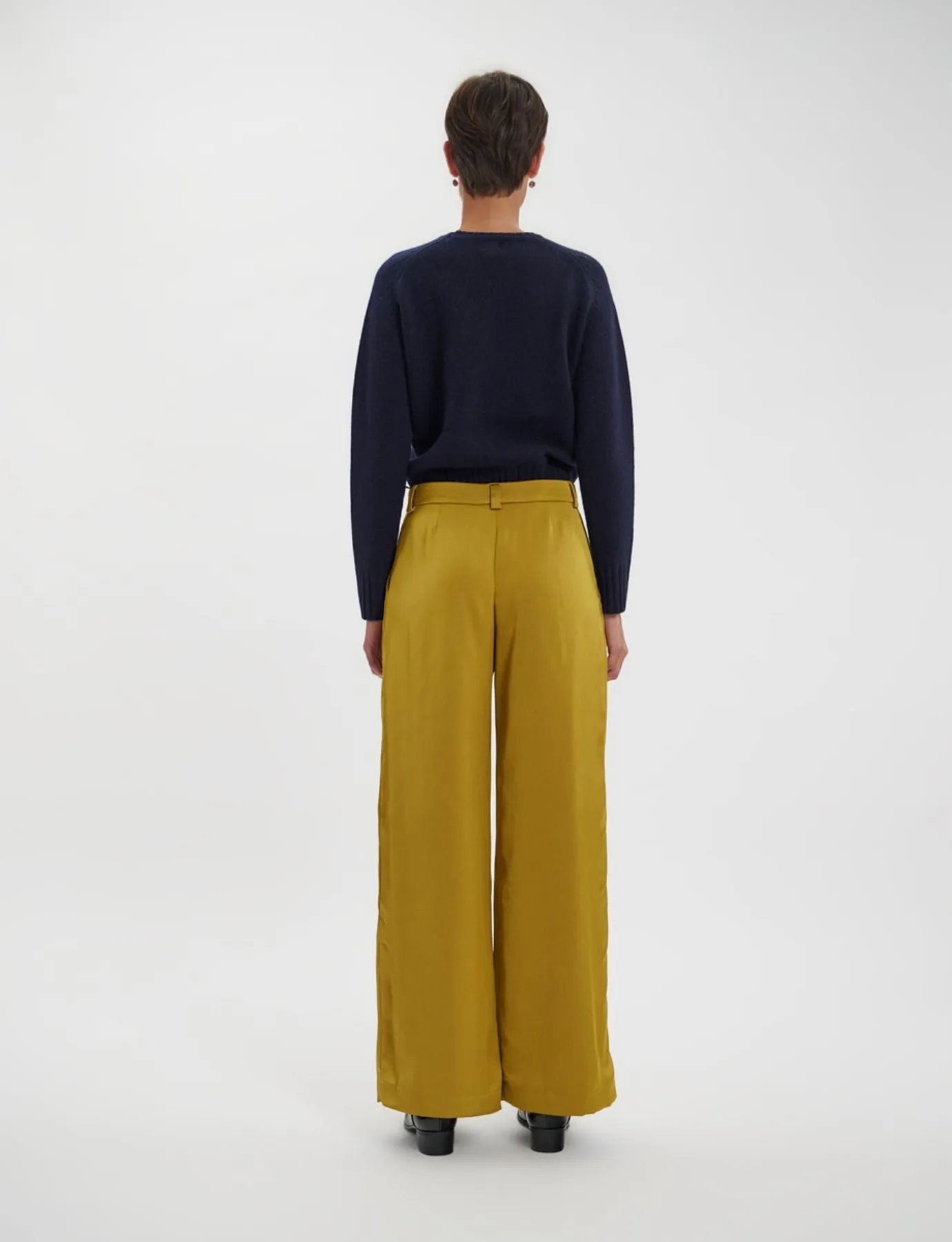 Luciano mustard pants