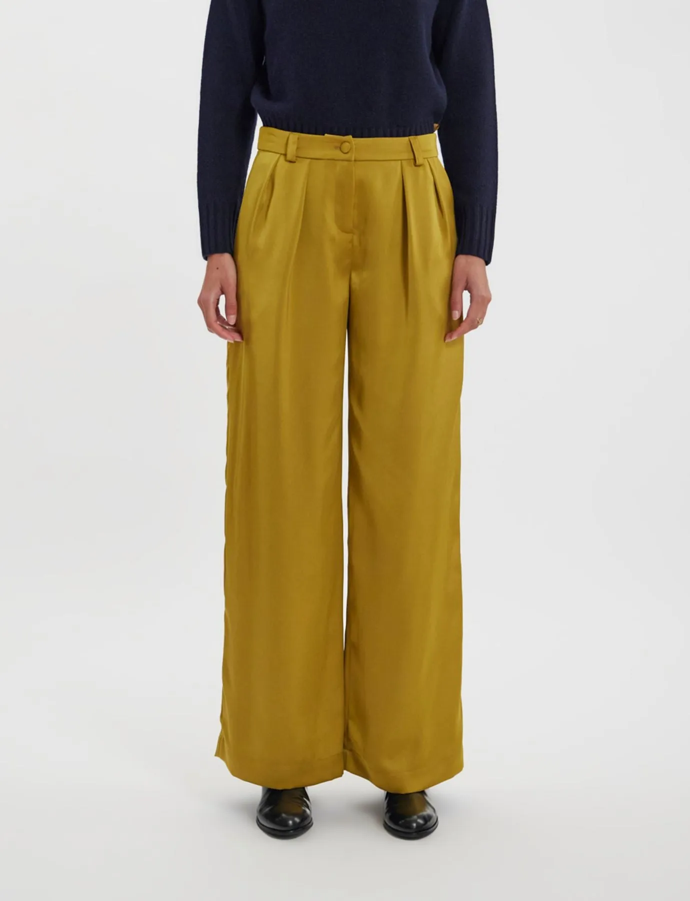 Luciano mustard pants