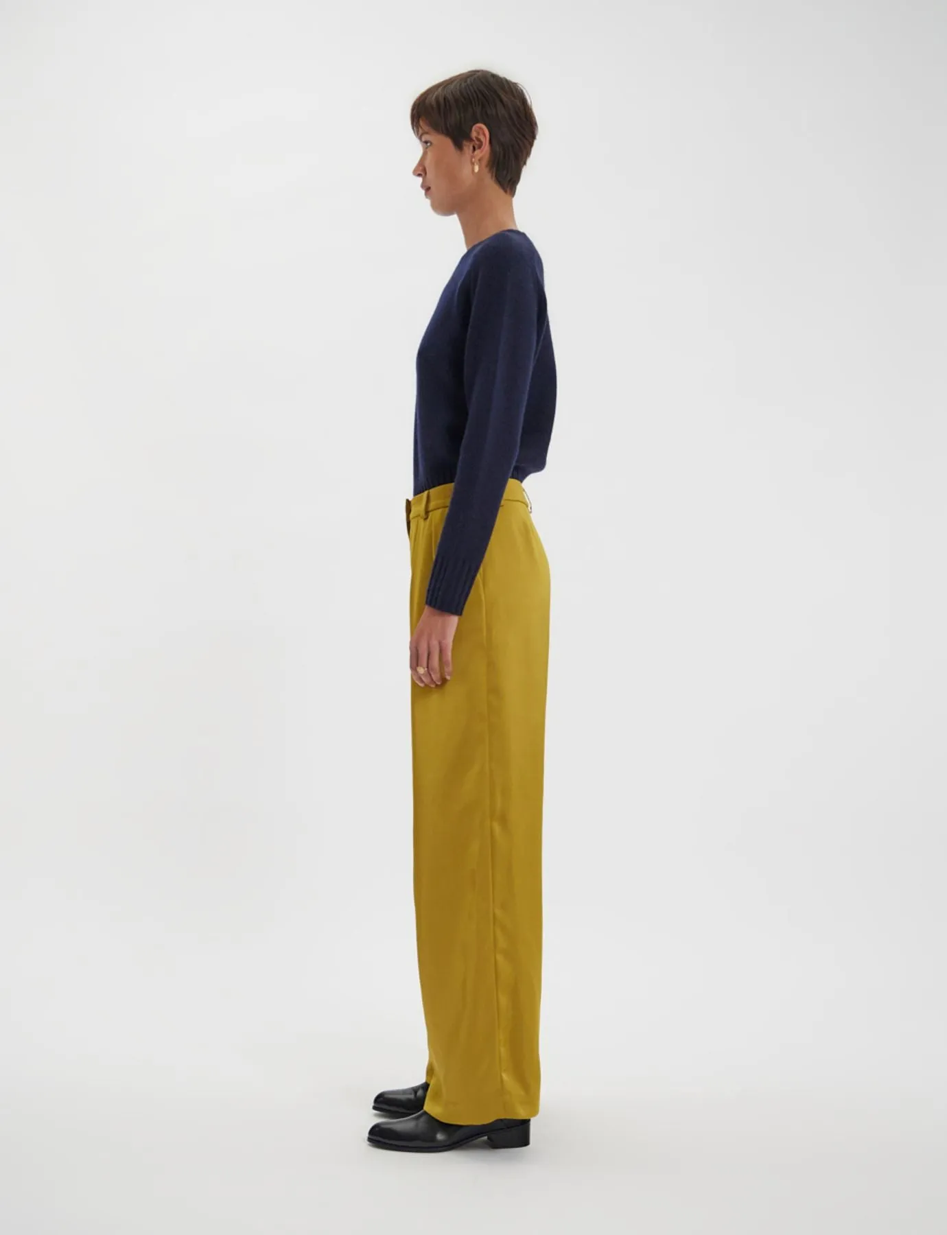 Luciano mustard pants