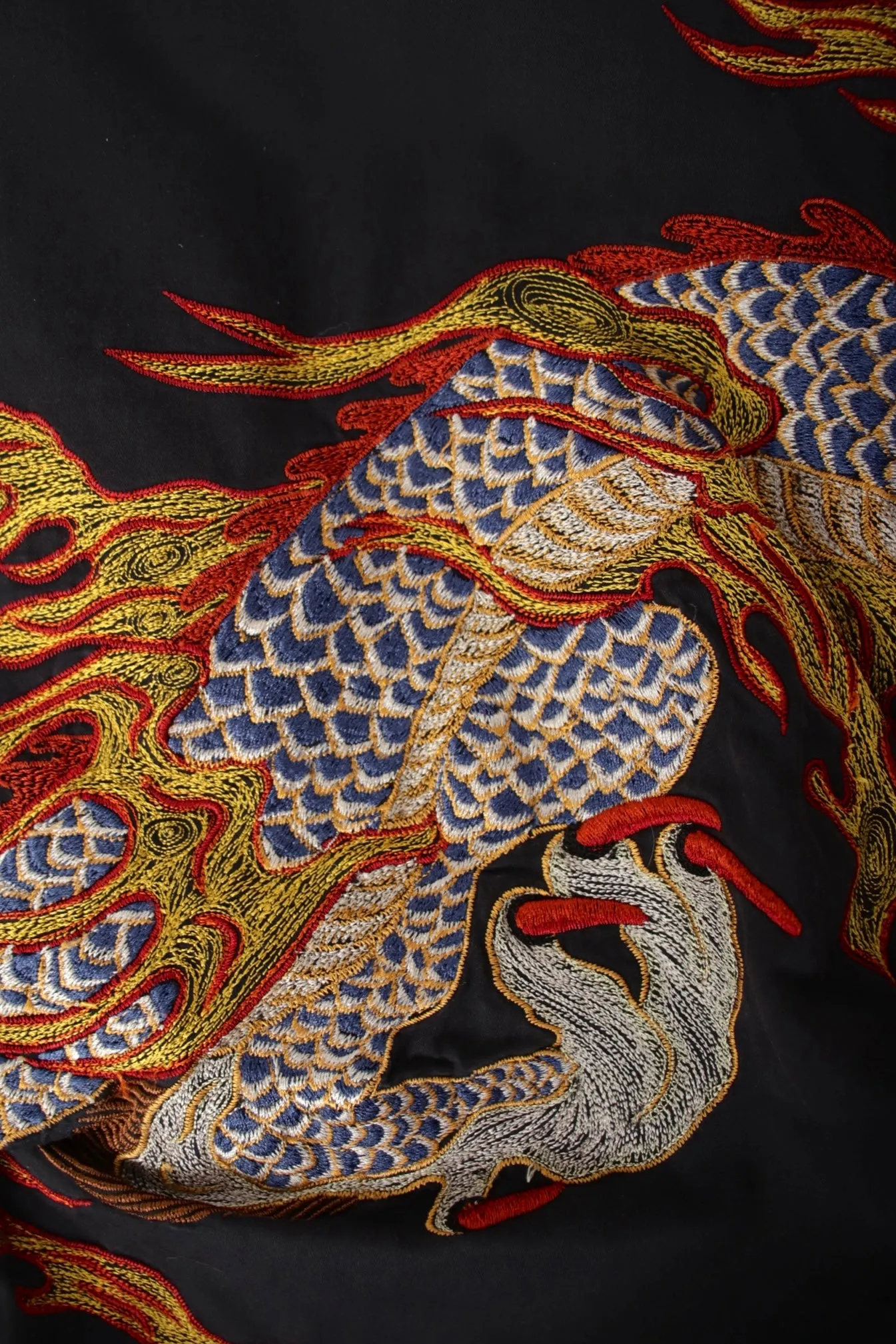 Maharishi Dragon Embroidered Pants