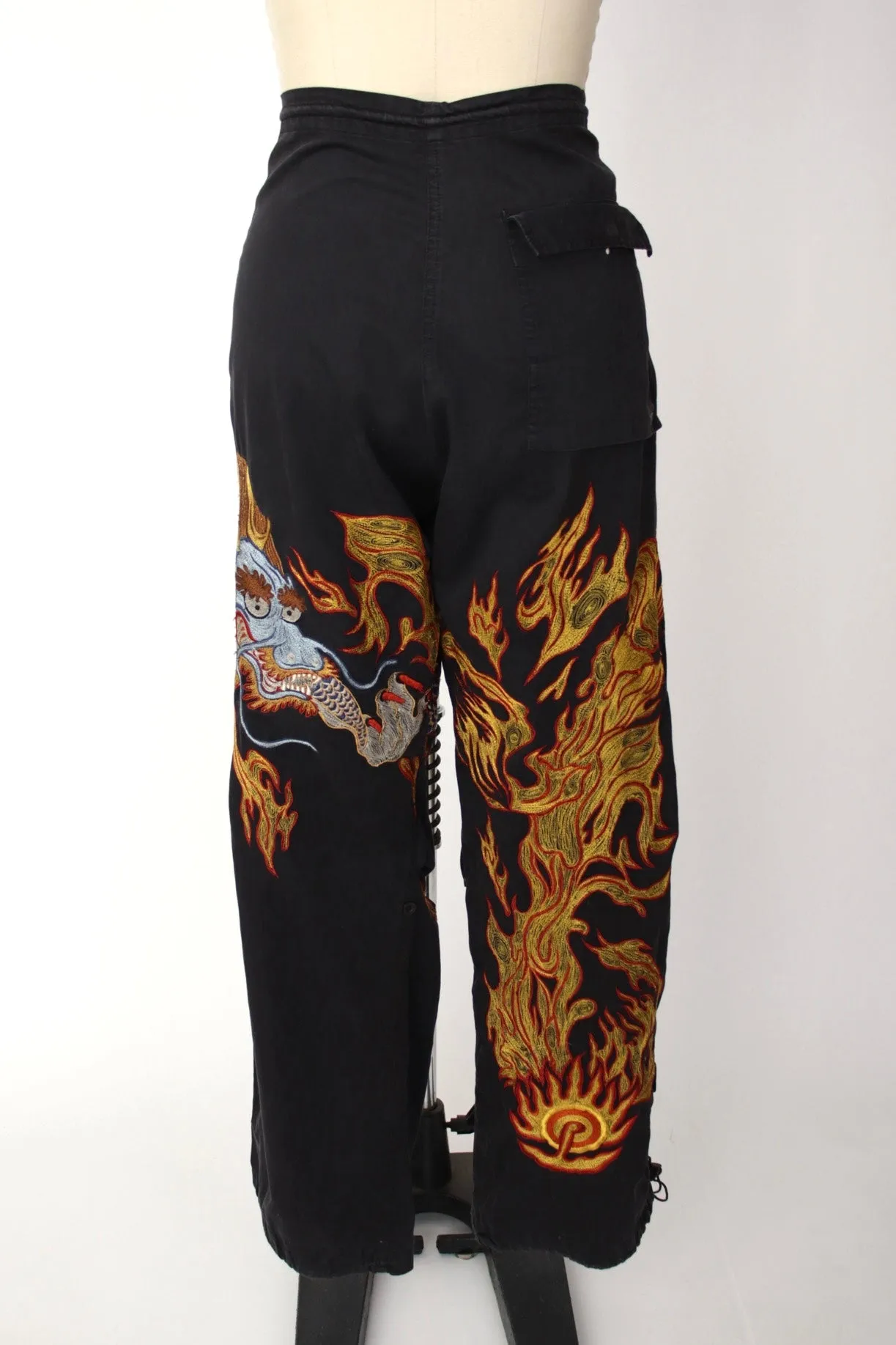Maharishi Dragon Embroidered Pants